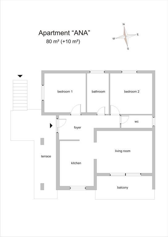 Ana Apartment 라벡 객실 사진